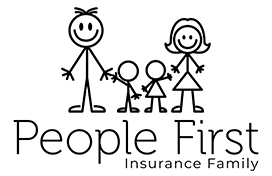 People First Insurance Family Logo